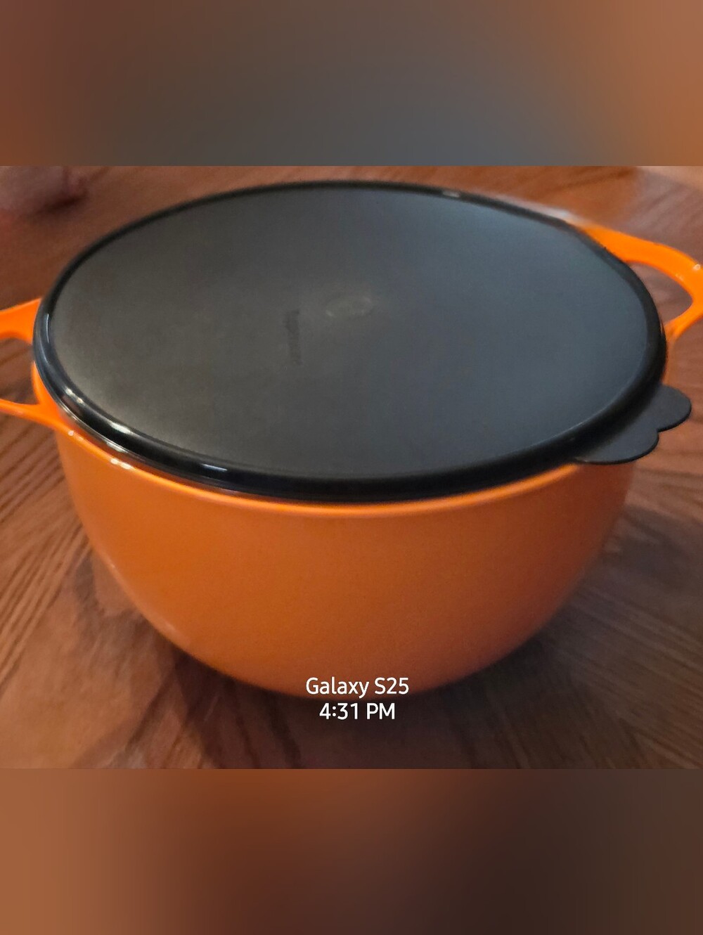 TUPPERWARE 42 C Mega Bowl NWT Limited BUTTERNUT